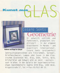 Kunst aus Glas 1996